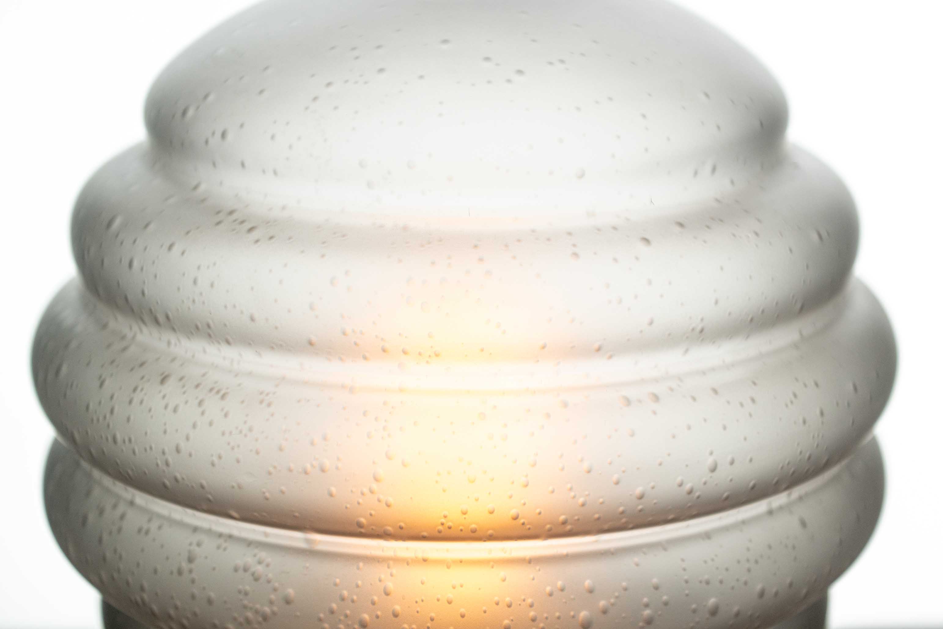 Lamp Beehive grey mat