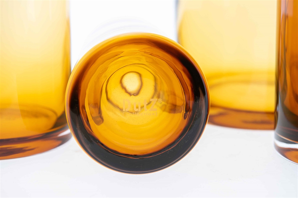 Vase Longo amber - Golden chique - DutZ [collection]
