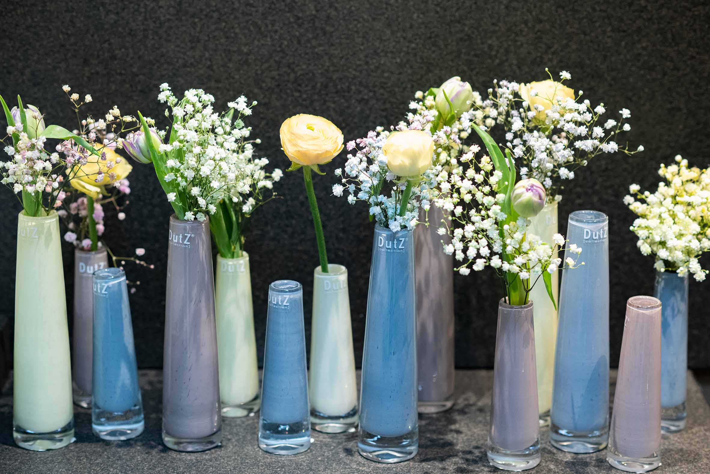 Vase Solifleur mauve