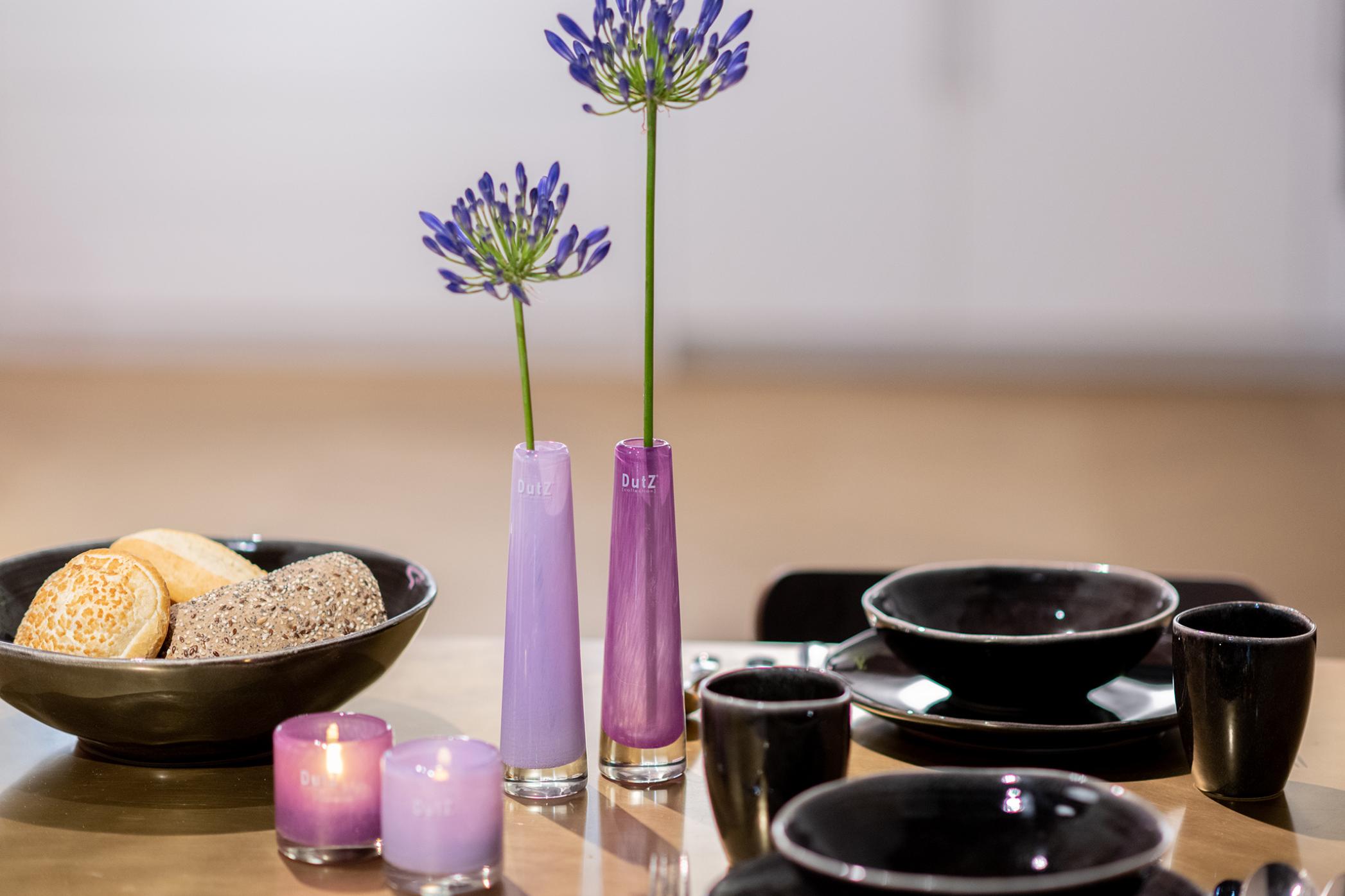 Vase Solifleur lila