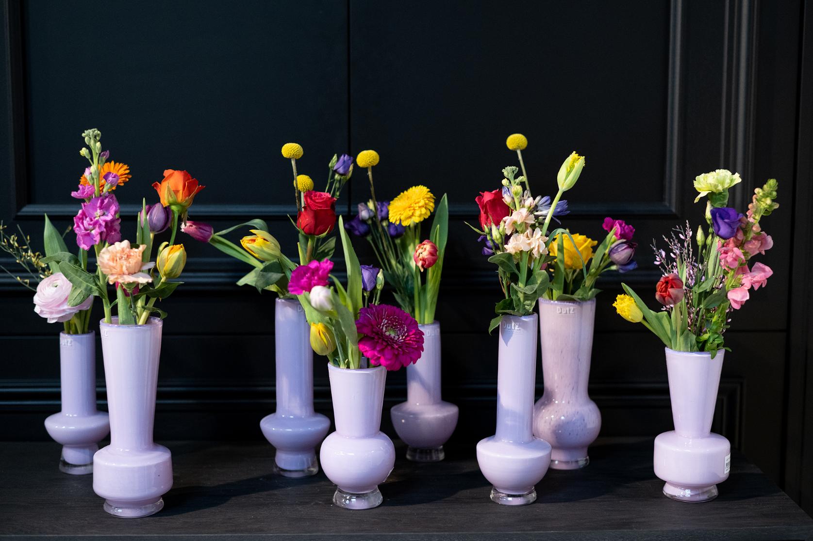 Set vase Vibe lila