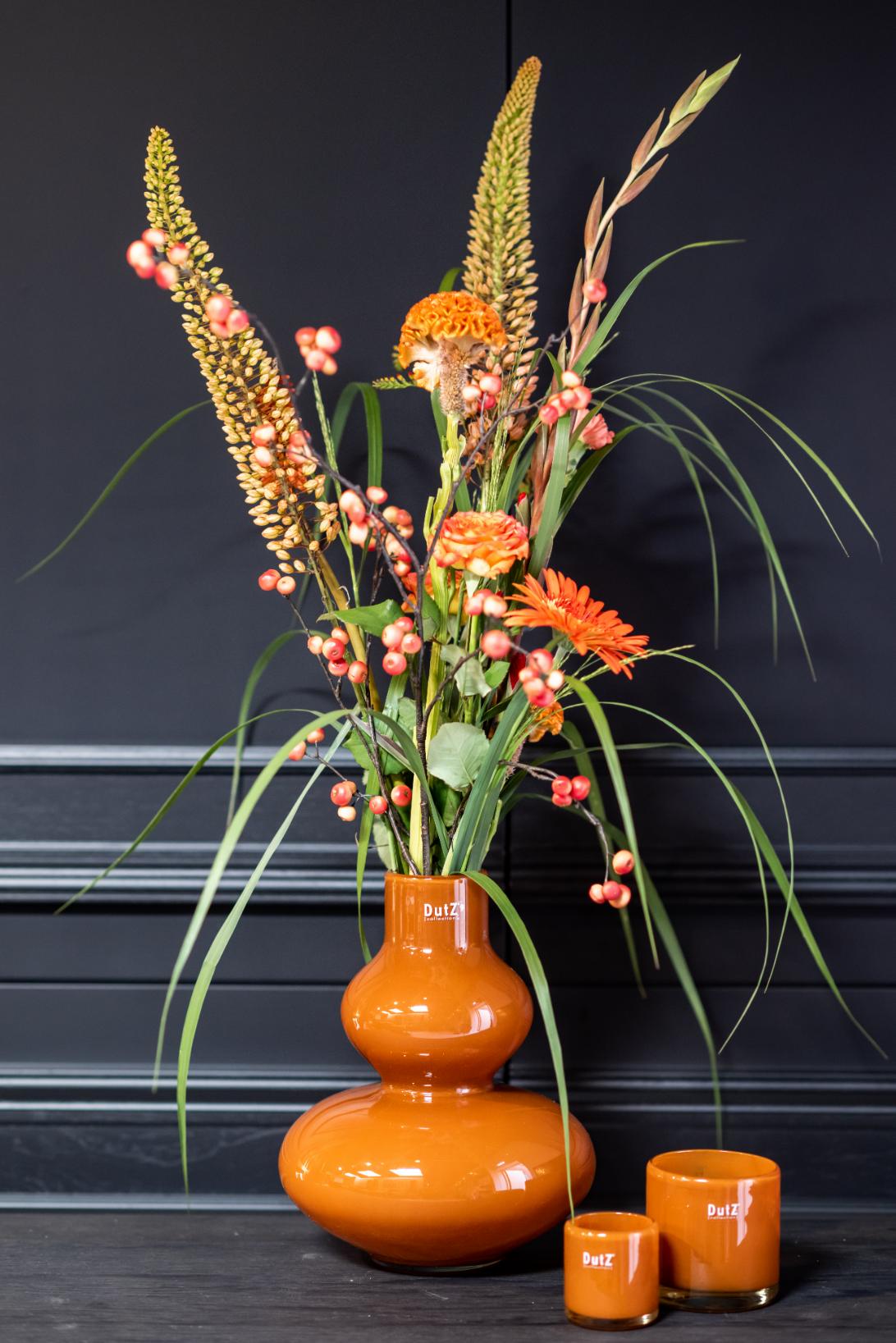 Vase Eldorado rostbrown