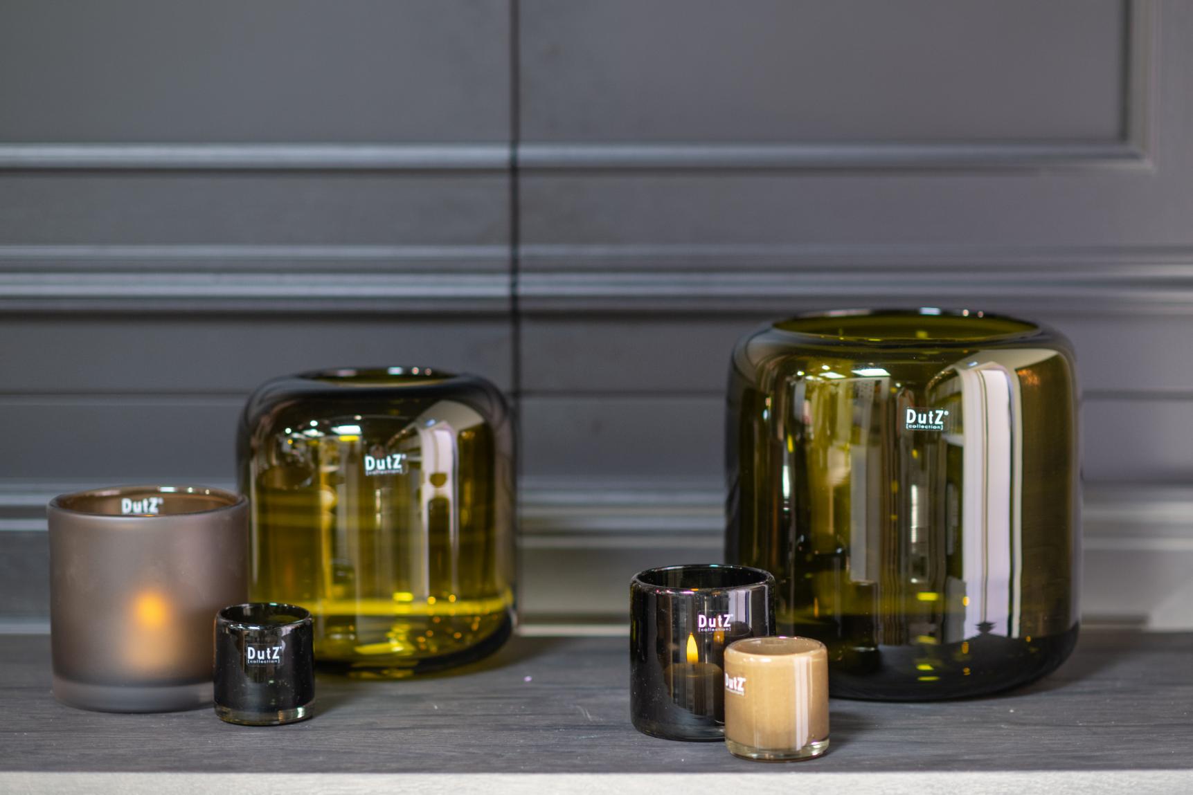 Vase Mazurka olive